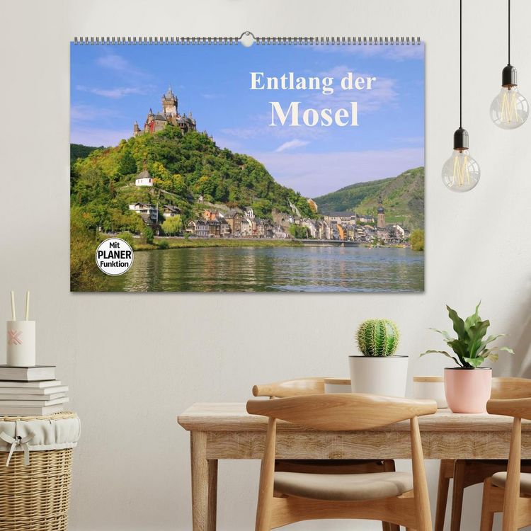 Produktbild: Entlang der Mosel (Wandkalender 2026 DIN A2 quer), CALVENDO Monatskalender