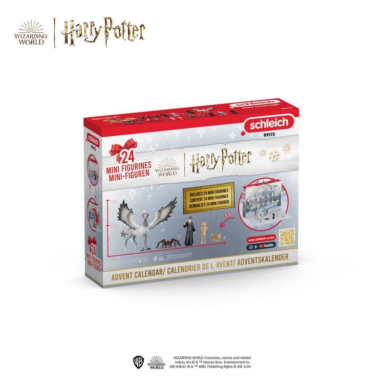 Produktbild: schleich&reg; 99175 - Wizarding World - Harry Potter Adventskalender, 24 Mini-Figuren
