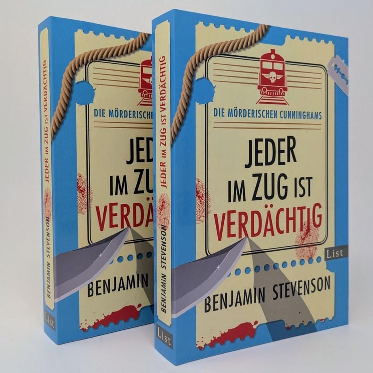 Produktbild: Die m&ouml;rderischen Cunninghams. Jeder im Zug ist verd&auml;chtig