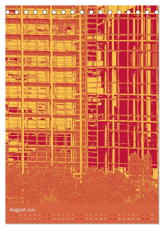 Produktbild: Stra&szlig;burg reloaded - Pop-Art trifft Tradition (Tischkalender 2026 DIN A5 hoch), CALVENDO Monatskalender