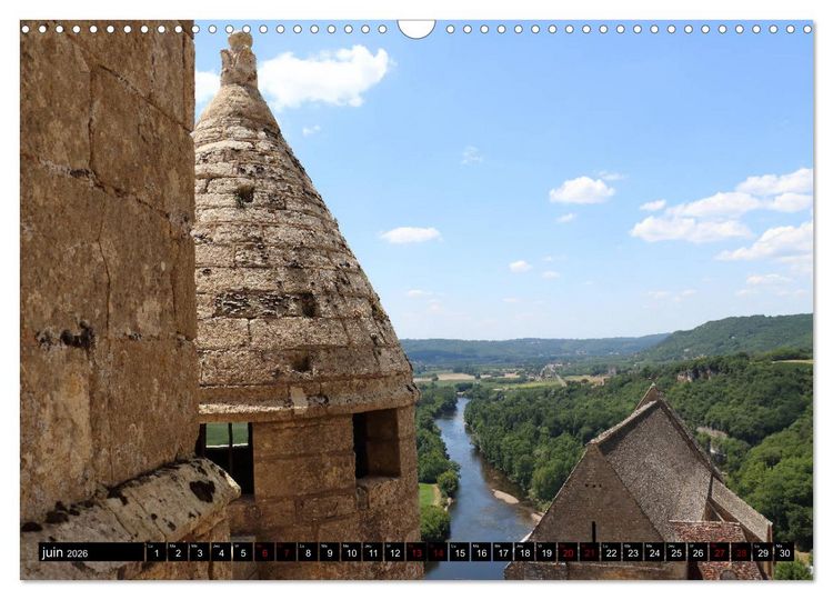 Produktbild: Un &eacute;t&eacute; dans le P&eacute;rigord (Calendrier mural 2026 DIN A3 vertical), CALVENDO calendrier mensuel