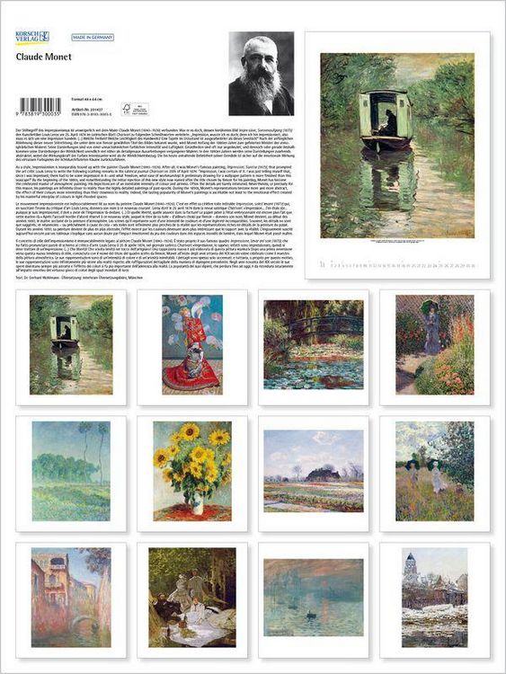 Produktbild: Claude Monet 2027