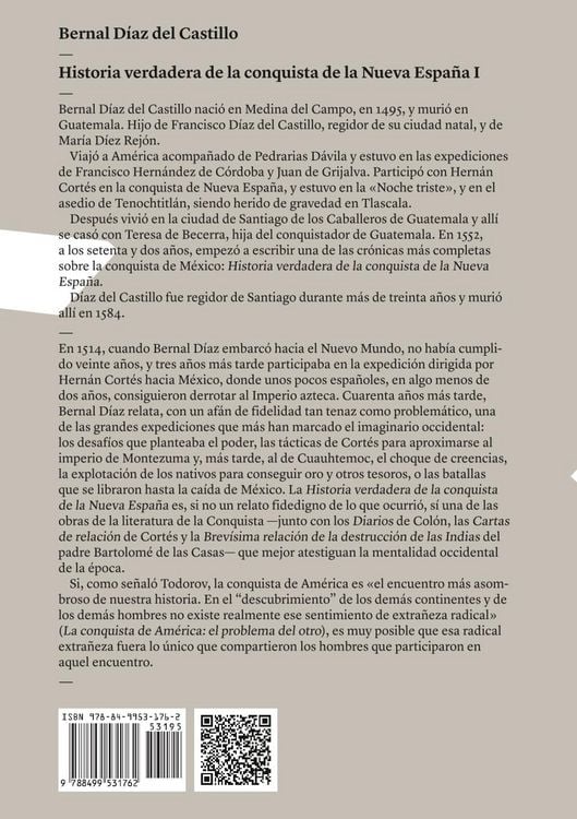 Produktbild: Historia verdadera de la conquista de la Nueva Espa&ntilde;a