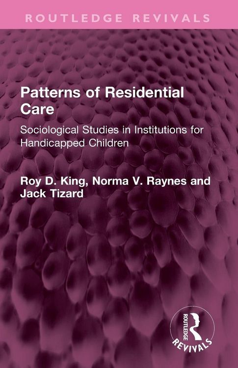 Produktbild: Patterns of Residential Care