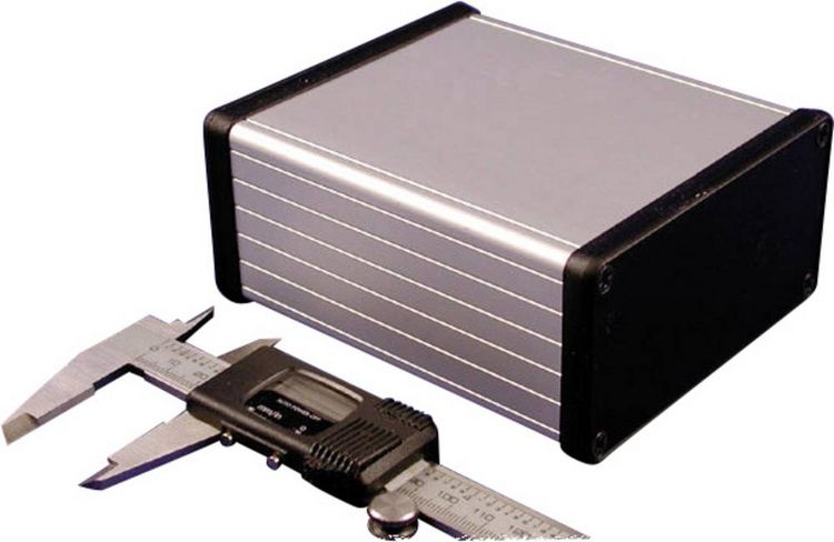 Produktbild: Hammond Electronics 1455N1202 Profil-Geh&auml;use 120 x 103 x 53 Aluminium Aluminium 1St.