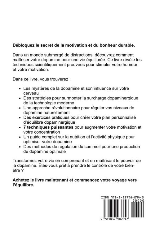 Produktbild: Le Pouvoir de la Dopamine