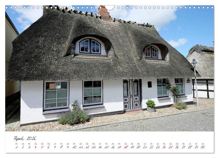 Produktbild: Maasholm - der Fischerort an Schlei und Ostsee (Wandkalender 2026 DIN A3 quer), CALVENDO Monatskalender