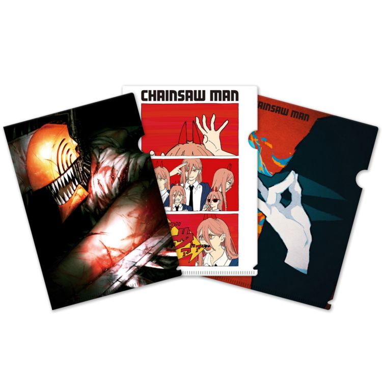 Produktbild: Chainsaw Man - A4 Clearfile Set - (3 St&uuml;ck)
