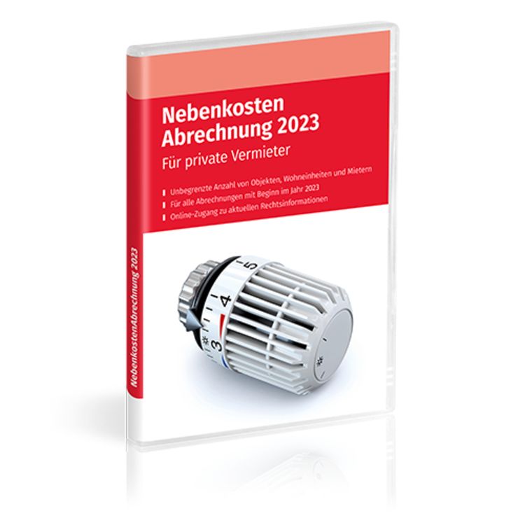 Produktbild: NebenkostenAbrechnung 2023