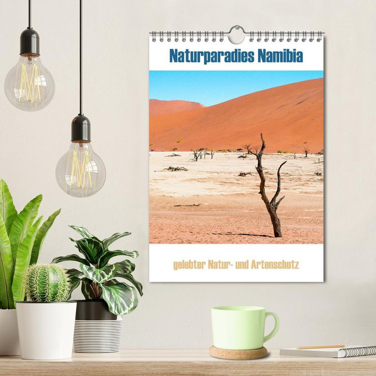 Produktbild: Naturparadies Namibia (Wandkalender 2026 DIN A4 hoch), CALVENDO Monatskalender