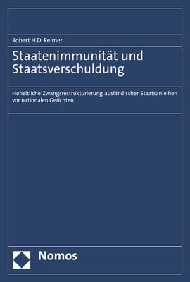 Produktbild: Staatenimmunit&auml;t und Staatsverschuldung