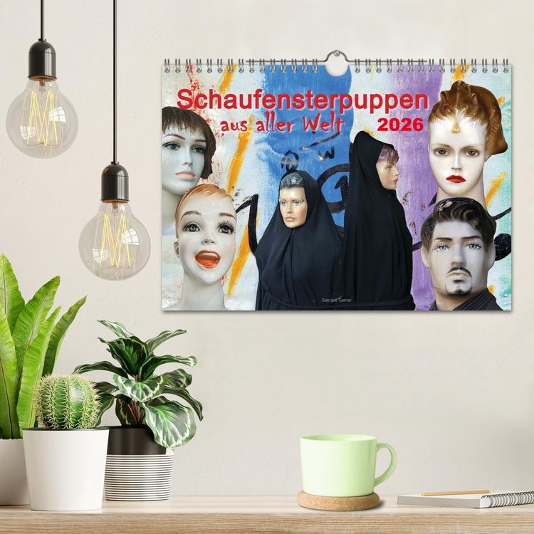 Produktbild: Schaufensterpuppen aus aller Welt (Wandkalender 2026 DIN A4 quer), CALVENDO Monatskalender