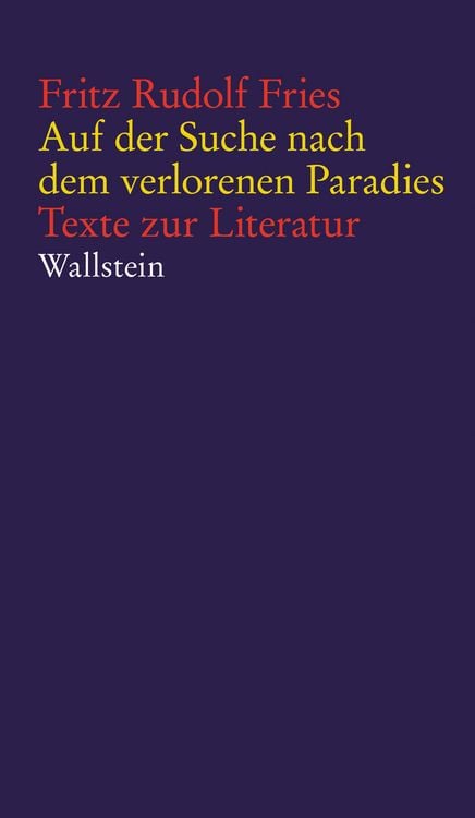 Produktbild: Auf der Suche nach dem verlorenen Paradies