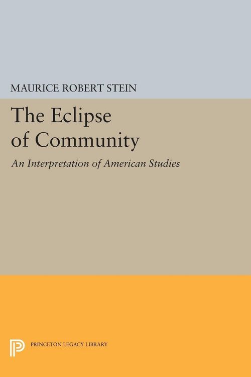 Produktbild: The Eclipse of Community