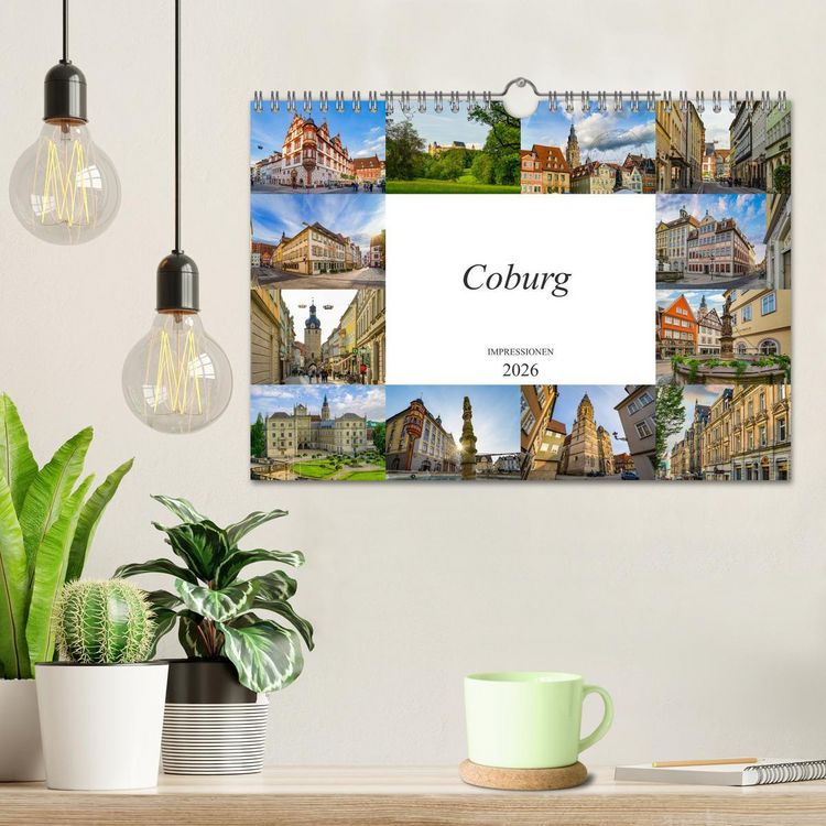 Produktbild: Coburg Impressionen (Wandkalender 2026 DIN A4 quer), CALVENDO Monatskalender