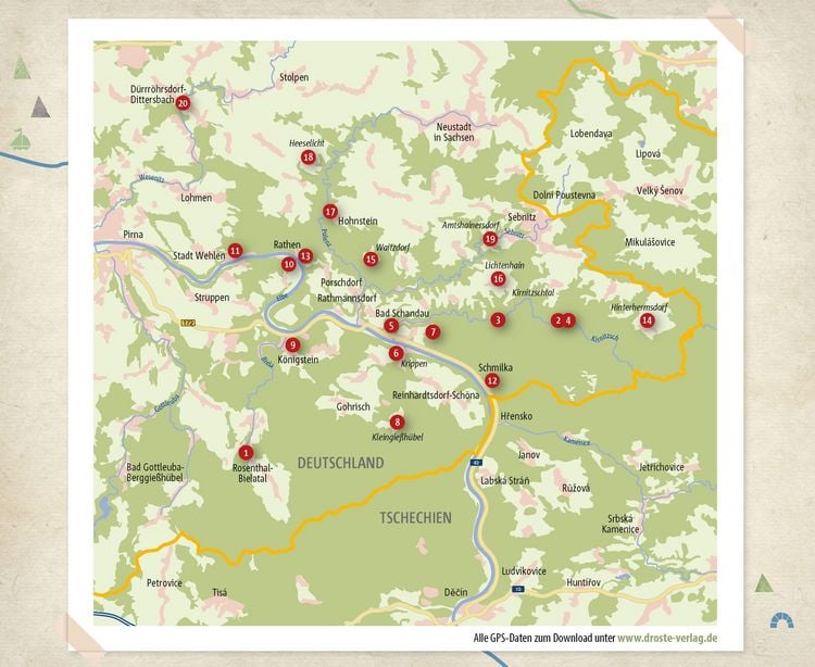 Produktbild: S&auml;chsische Schweiz. Wandern f&uuml;r die Seele