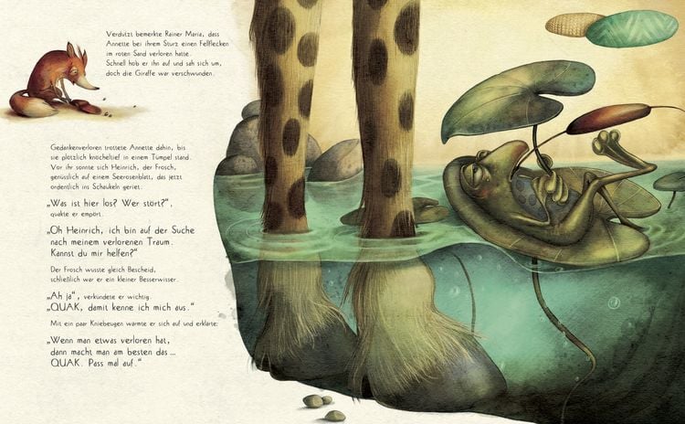 Produktbild: Die tollpatschige Giraffe und der verlorene Traum