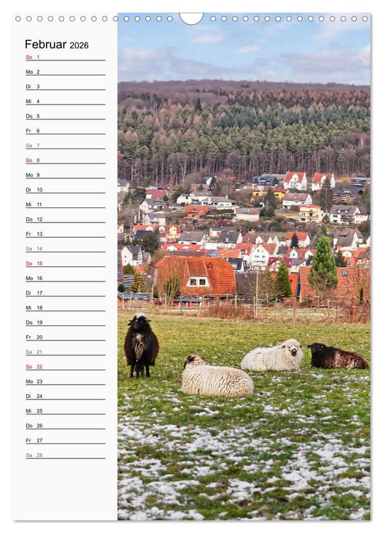 Produktbild: Nieste, Kleinod am Kaufunger Wald (Wandkalender 2026 DIN A3 hoch), CALVENDO Monatskalender