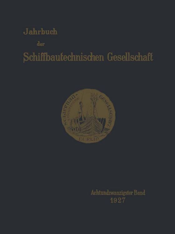 Produktbild: Jahrbuch der Schiffbautechnischen Gesellschaft