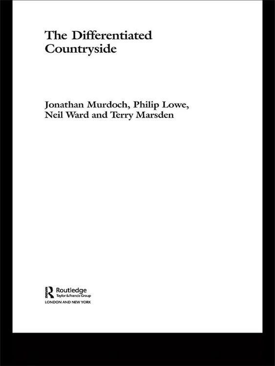 Produktbild: The Differentiated Countryside