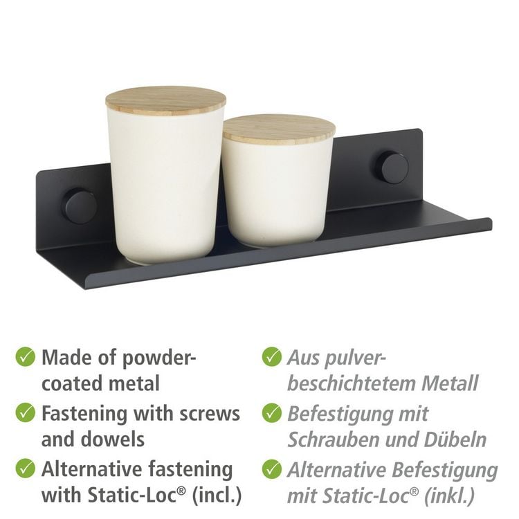 Produktbild: K&uuml;chenregal Mod. Jet M, aus pulverbeschichtetem Metall