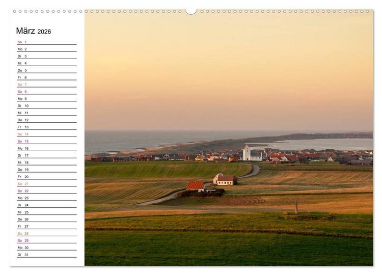 Produktbild: D&auml;nemark &ndash; Unterwegs in J&uuml;tland 2026 (hochwertiger Premium Wandkalender 2026 DIN A2 quer), Kunstdruck in Hochglanz