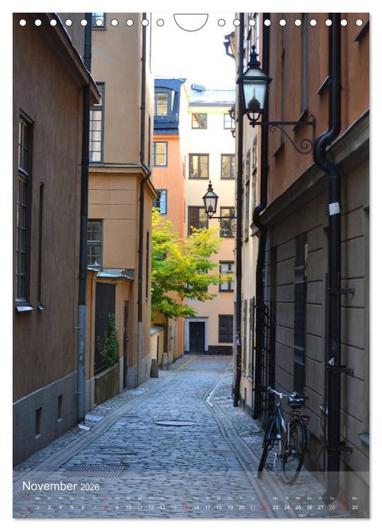Produktbild: Stockholm - Stadtansichten (Wandkalender 2026 DIN A4 hoch), CALVENDO Monatskalender