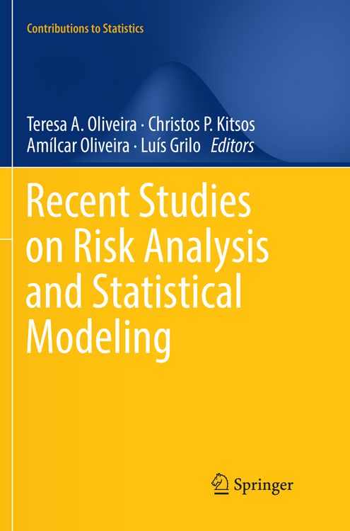 Produktbild: Recent Studies on Risk Analysis and Statistical Modeling