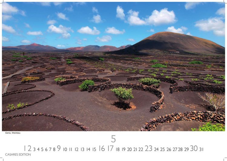 Produktbild: Lanzarote Kalender 2027 &ndash; Wandkalender | Fotokalender Spanien 35x50 cm- &ndash; . mit beeindruckenden Bildern von Lanzarote