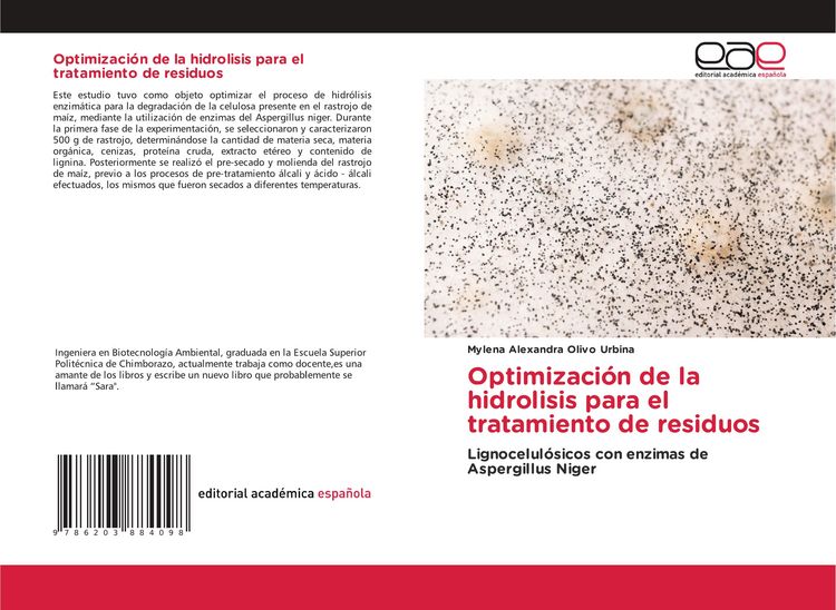 Produktbild: Optimizaci&oacute;n de la hidrolisis para el tratamiento de residuos