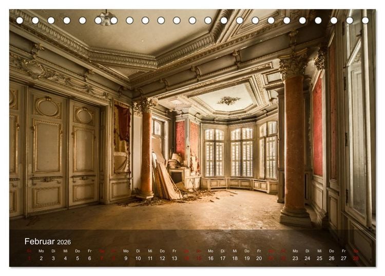 Produktbild: Vergessene Sch&auml;tze - Forgotten Treasures (Tischkalender 2026 DIN A5 quer), CALVENDO Monatskalender