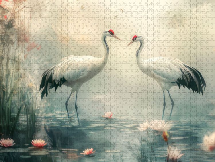 Produktbild: CALVENDO Puzzle Zarte idyllische Werke | 1000 Teile Lege-Gr&ouml;&szlig;e 64x48cm Foto-Puzzle f&uuml;r gl&uuml;ckliche Stunden