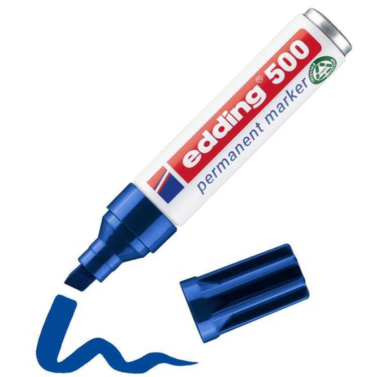 Produktbild: EDDING&reg; Permanent Marker 500, blau