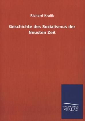 Produktbild: Geschichte des Sozialismus der Neusten Zeit