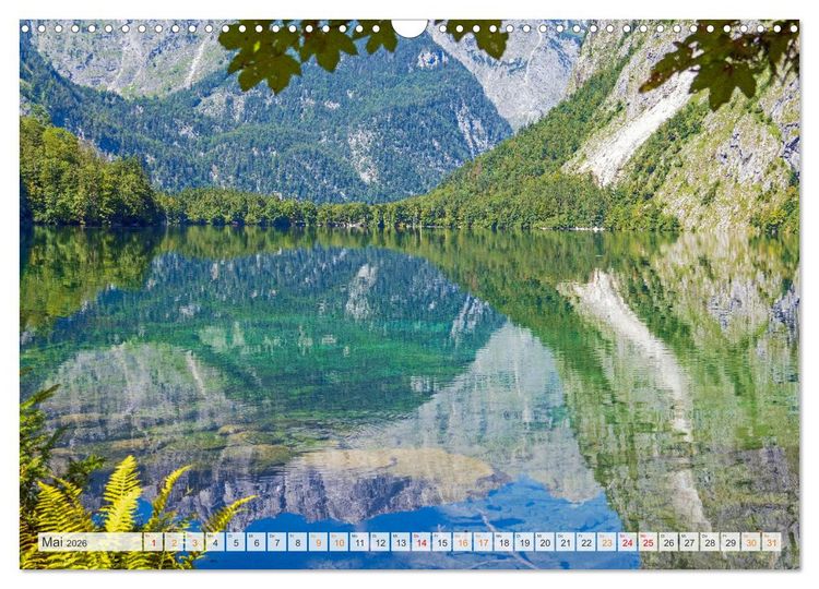 Produktbild: Berchtesgadener Land - Welt der Berge und Seen (Wandkalender 2026 DIN A3 quer), CALVENDO Monatskalender