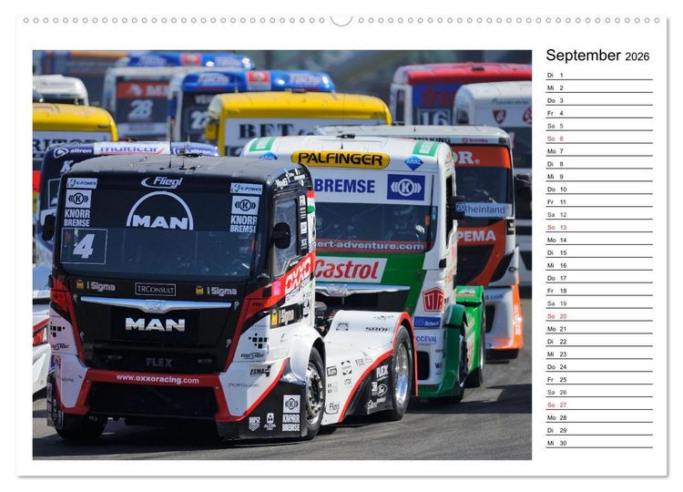 Produktbild: Faszination Motorsport am N&uuml;rburgring (Wandkalender 2026 DIN A2 quer), CALVENDO Monatskalender