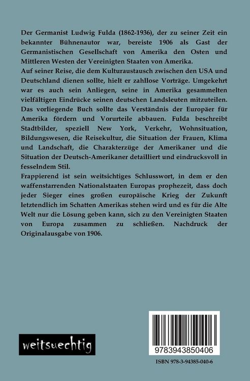 Produktbild: Amerikanische Eindr&uuml;cke