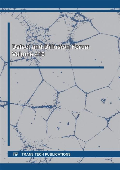 Produktbild: Defect and Diffusion Forum Vol. 419