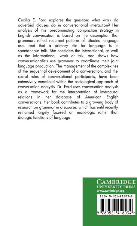 Produktbild: Grammar in Interaction