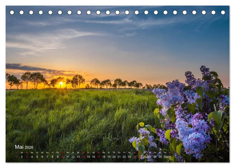 Produktbild: Deutschland Blicke in die Natur (Tischkalender 2026 DIN A5 quer), CALVENDO Monatskalender