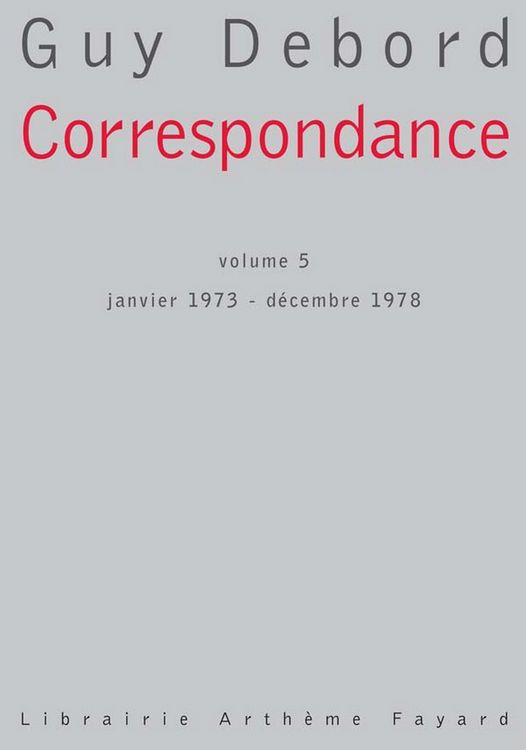 Produktbild: Correspondance, volume 5