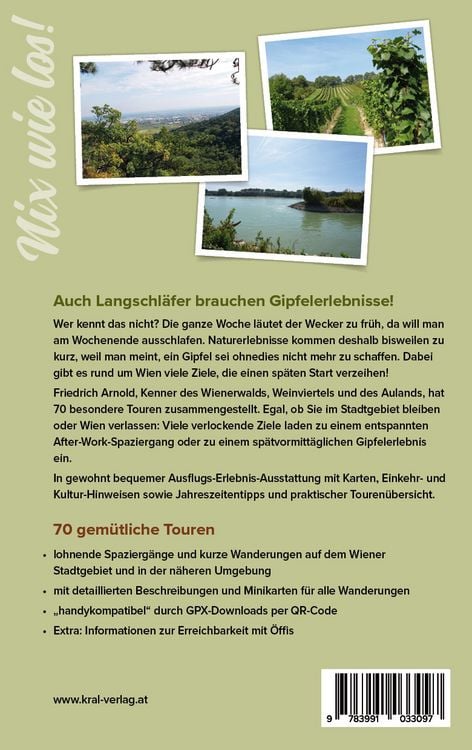 Produktbild: Wandern f&uuml;r Ausgeschlafene