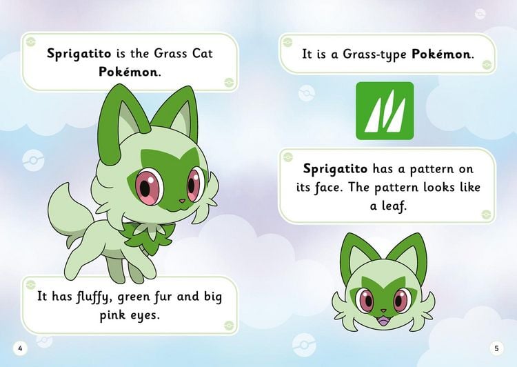 Produktbild: Pokemon Young Readers Level 1: Meet Sprigatito