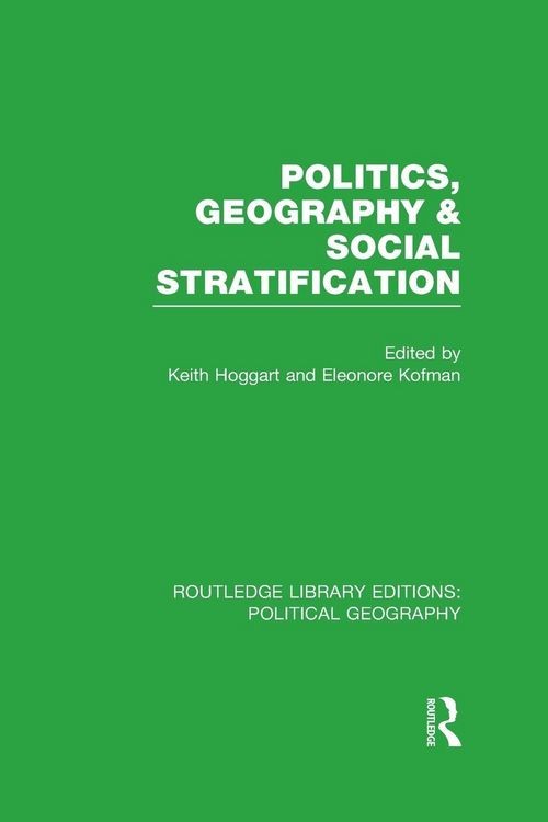 Produktbild: Politics, Geography and Social Stratification (Routledge Library Editions