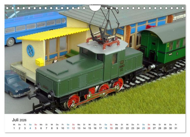 Produktbild: Klassische Loks aus G&ouml;ppingen (Wandkalender 2026 DIN A4 quer), CALVENDO Monatskalender