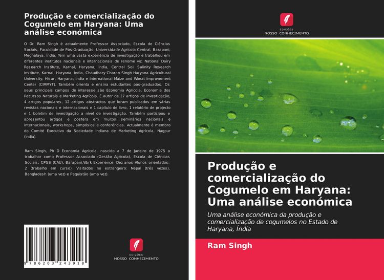 Produktbild: Produ&ccedil;&atilde;o e comercializa&ccedil;&atilde;o do Cogumelo em Haryana: Uma an&aacute;lise econ&oacute;mica