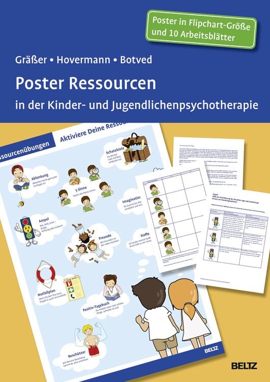 Produktbild: Poster Ressourcen in der Kinder- und Jugendlichenpsychotherapie