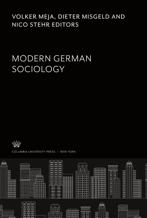 Produktbild: Modern German Sociology