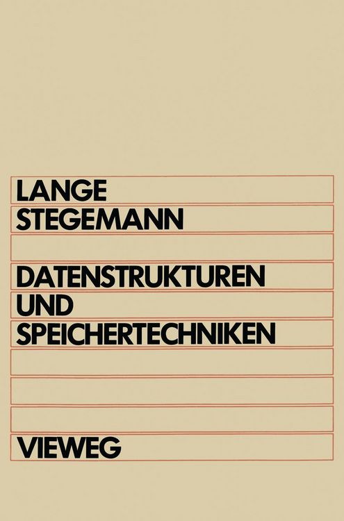 Produktbild: Datenstrukturen und Speichertechniken