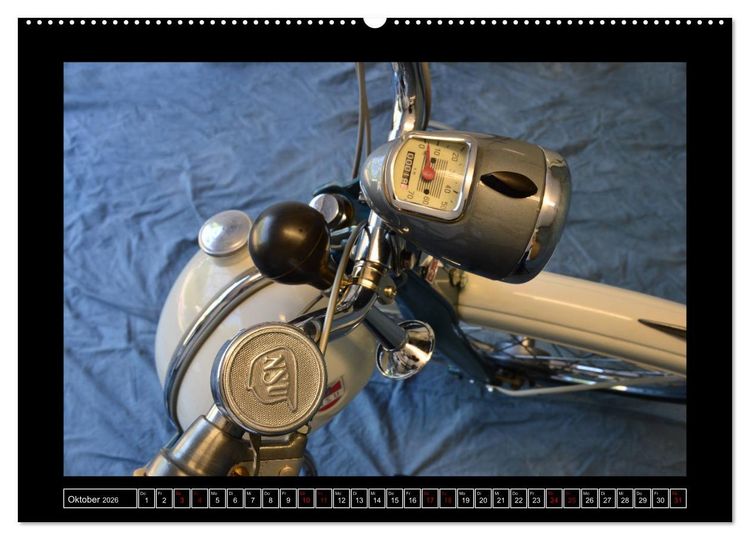 Produktbild: NSU Quickly - Mein Moped (Wandkalender 2026 DIN A2 quer), CALVENDO Monatskalender